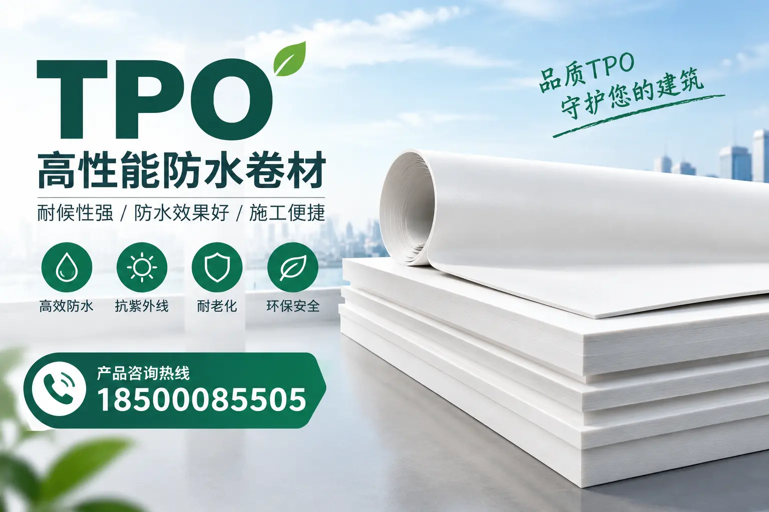 选择tpo材料时的注意事项,避免图木舒克企业常见误区